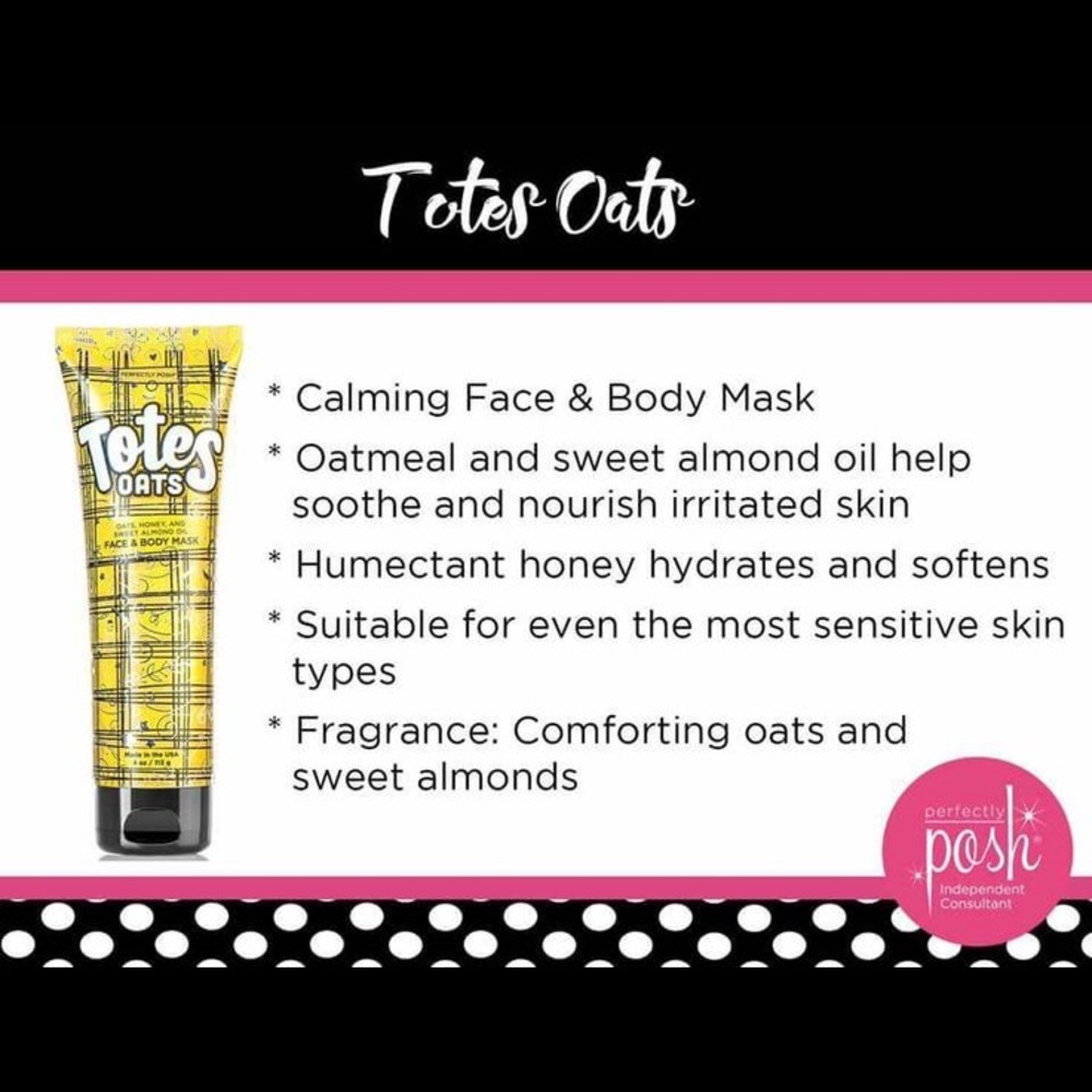 Perfectly Posh Totes Oates